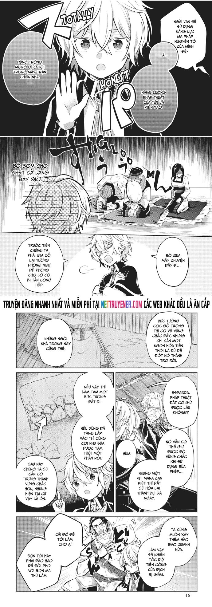 Okiraku Ryoushu No Tanoshii Ryouchi Bouei - Chapter 7