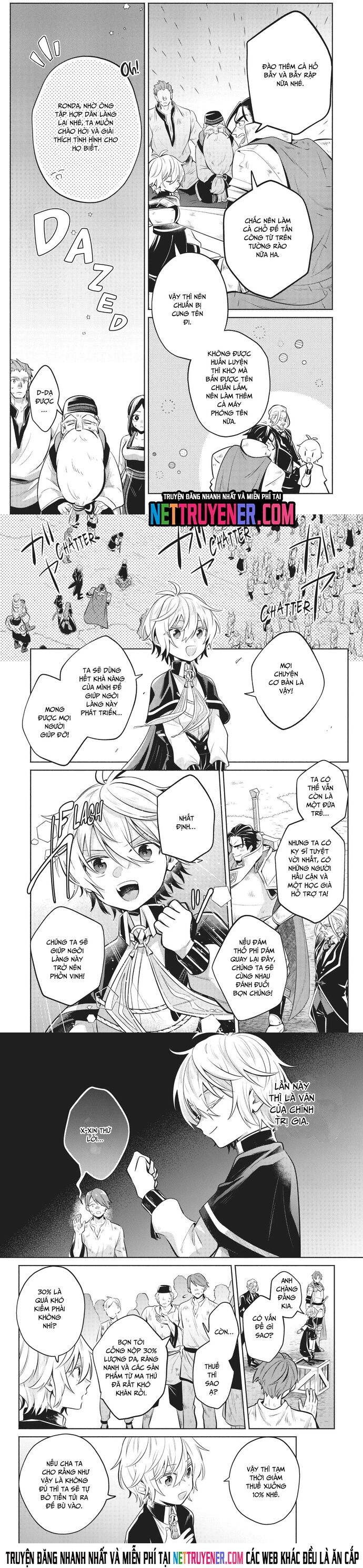 Okiraku Ryoushu No Tanoshii Ryouchi Bouei - Chapter 7
