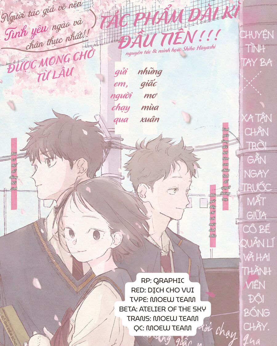 Gửi Cậu, Người Mải Miết Đuổi Theo Những Giấc Mơ Mùa Xuân - Chapter 2